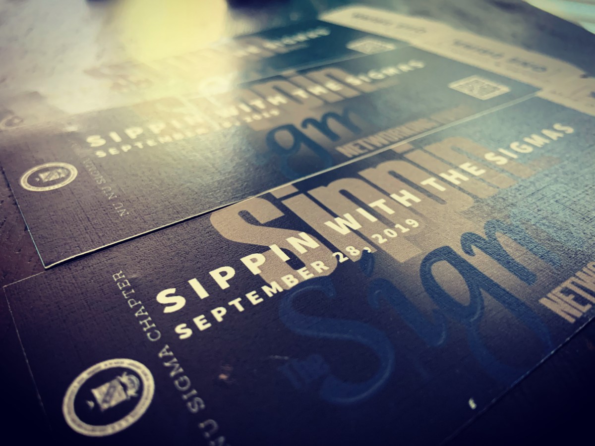 Sippin With The&nbsp;Sigmas